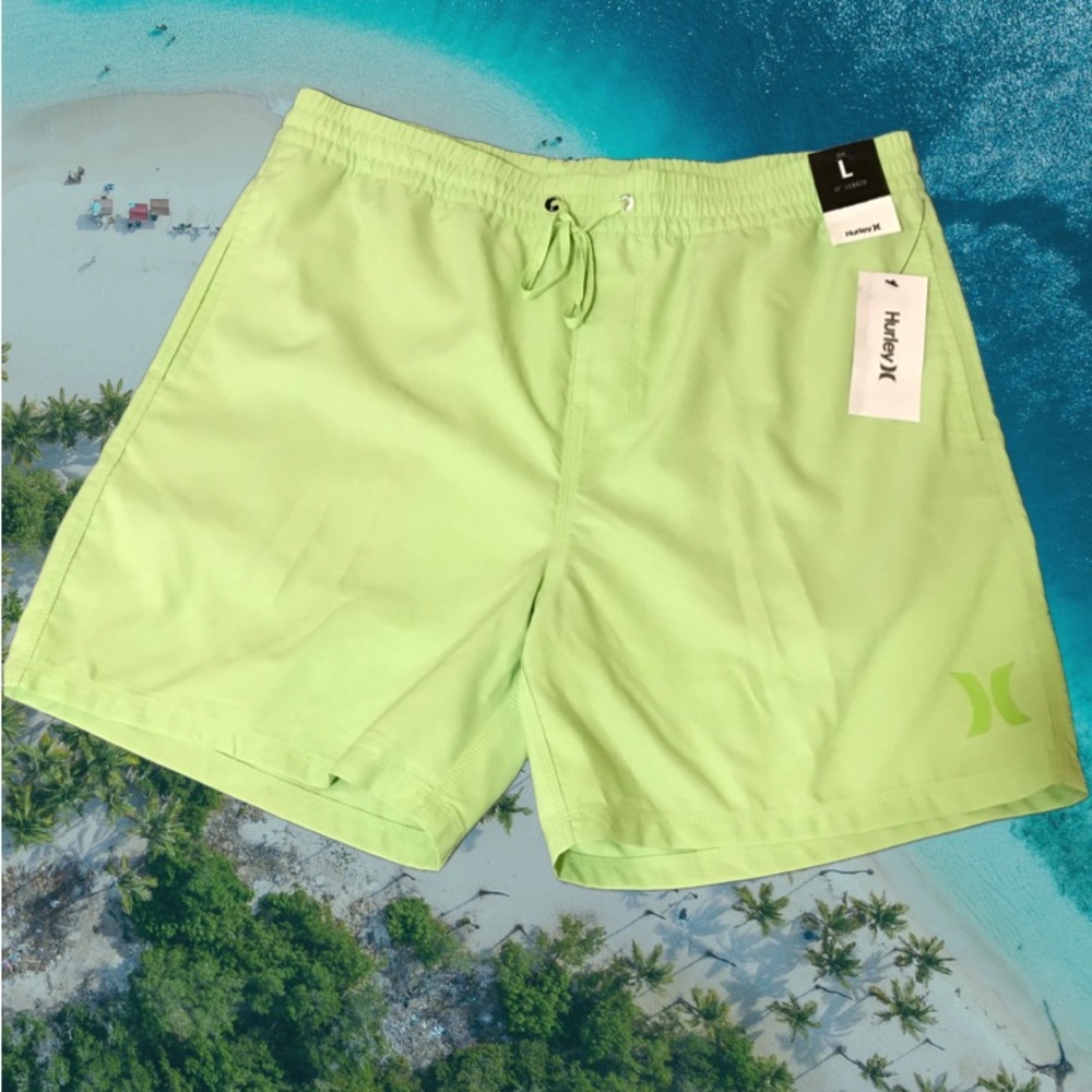 Hurley Men’s OAO Crossdye Volley 17” Swim/Board Shorts